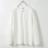 BARNS / Big Cozun knitiing Concho Long Sleeve T-Shirt