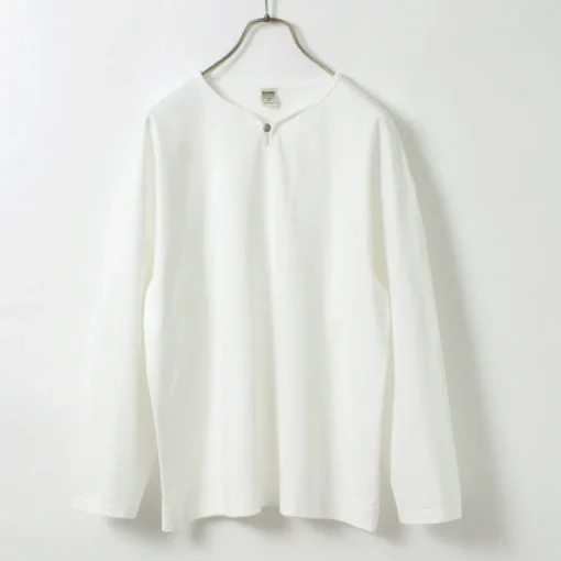 BARNS / Big Cozun knitiing Concho Long Sleeve T-Shirt