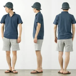 BARNS / Cozun Knit Vintage Skipper Polo Shirt