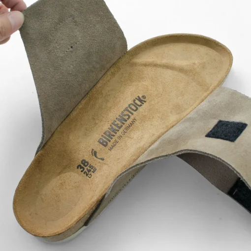 BIRKENSTOCK / Kyoto Sandals Nubuck Leather Suede