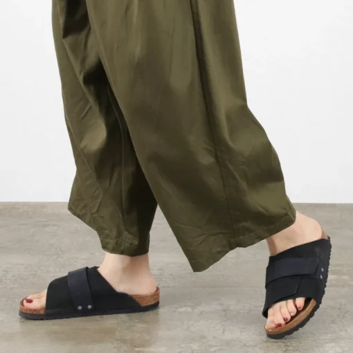 BIRKENSTOCK / Kyoto Sandals Nubuck Leather Suede