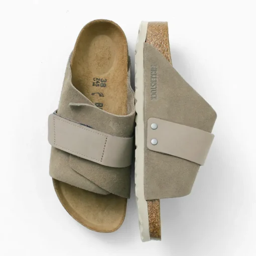 BIRKENSTOCK / Kyoto Sandals Nubuck Leather Suede