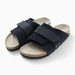 BIRKENSTOCK / Kyoto Sandals Nubuck Leather Suede