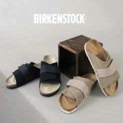 BIRKENSTOCK / Kyoto Sandals Nubuck Leather Suede