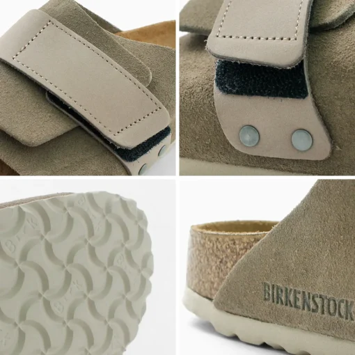 BIRKENSTOCK / Kyoto Sandals Nubuck Leather Suede