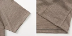 BURLAP OUTFITTER / Short Sleeve Merino Wool Pocket T-Shirt