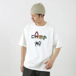 CAL O LINE / Camp Logo T-Shirt