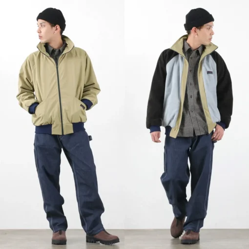 CAL O LINE / Reversible Shelled Fleece Jacket