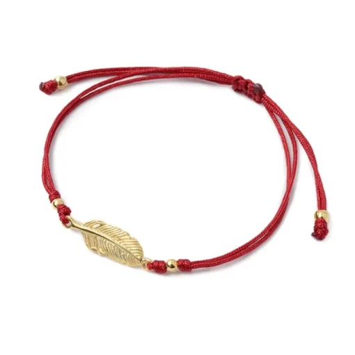 CHALISA T.. / Mini Feather Notting Cord Anklet