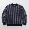 COOHEM / Big Birds Eye Knit Pullover