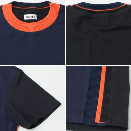 COOHEM / Knit Sideline T-Shirt