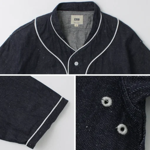 FOB FACTORY / F3490 Baseball Shirt