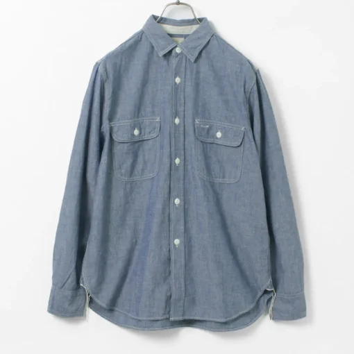 FOB FACTORY / F3494 Chambray work shirt