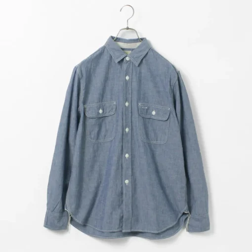 FOB FACTORY / F3494 Chambray work shirt