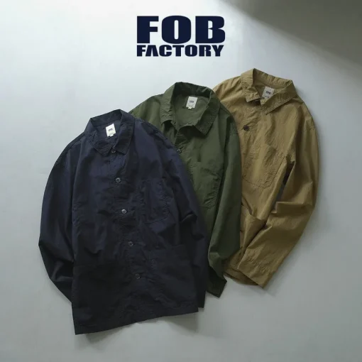 FOB FACTORY / F2394 French shirt jacket