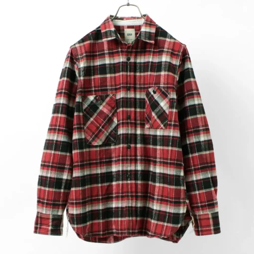FOB FACTORY / F3481 HEAVY NEL WORK SHIRT