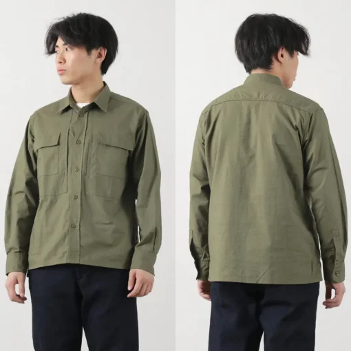 FOB FACTORY / F3498 Long sleeve field shirt