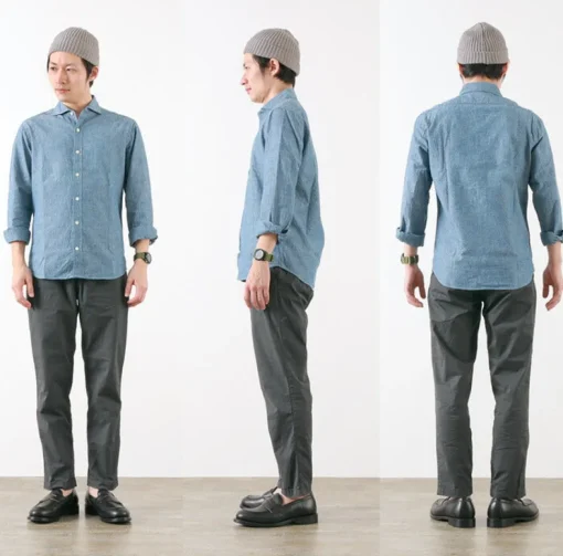 FOB FACTORY / F0471 Sicilian/Stretch Twill Trousers