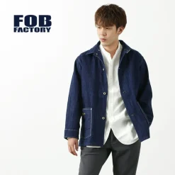 FOB FACTORY / F2417WW2 denim coveralls