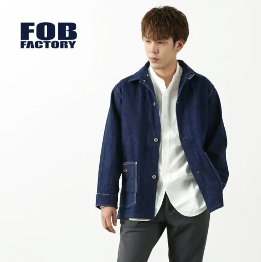 FOB FACTORY / F2417WW2 denim coveralls