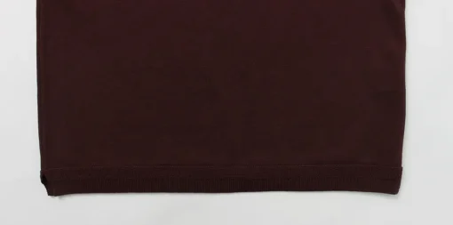 FUJITO / Knit Polo Easy Solid Collar