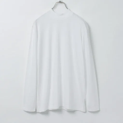 FYNELYNE ENGINEERED BY LIFILL / Cotton Long Sleeve Mock Neck T-Shirt