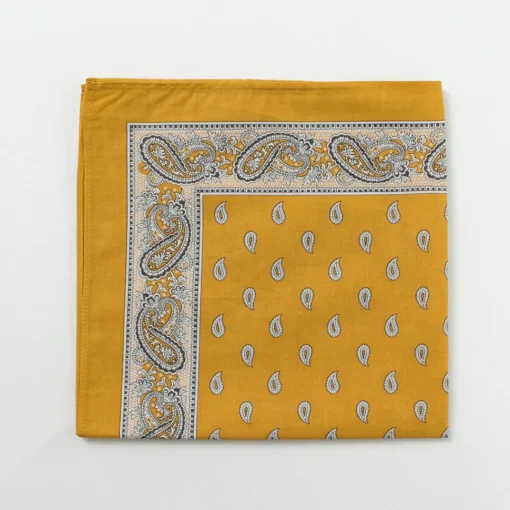 GLARNER TUECHLI / Cotton Paisley Bandana