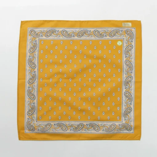 GLARNER TUECHLI / Cotton Paisley Bandana