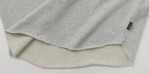 GOHEMP / Loose Round 7/10 Sleeve Light Ounce Sweat T-Shirt