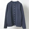 GOOD ON / Crew Sweatshirt Cardigan