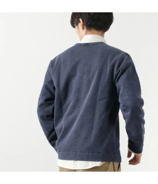 GOOD ON / Crew Sweatshirt Cardigan