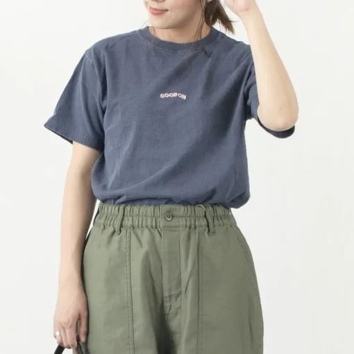 GOOD ON / GOOD ON Arch Logo Embroidery T-shirt