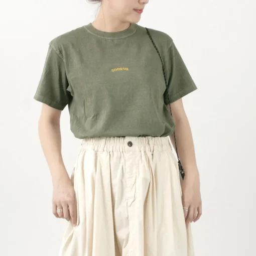 GOOD ON / GOOD ON Arch Logo Embroidery T-shirt
