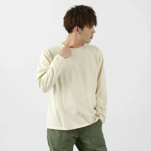 Good On / Organic long sleeve crew neck t-shirt