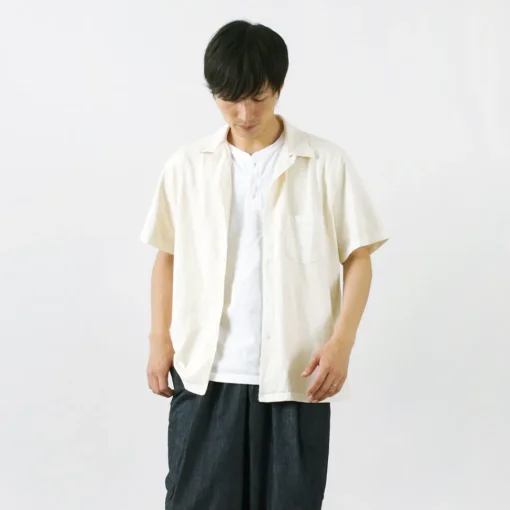 GOOD ON / Short Sleeve TEE Open Collar Shirt