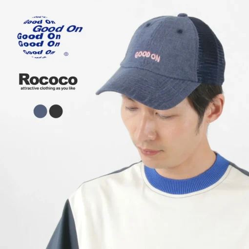 GOOD ON / TEE mesh cap GOOD ON embroidery