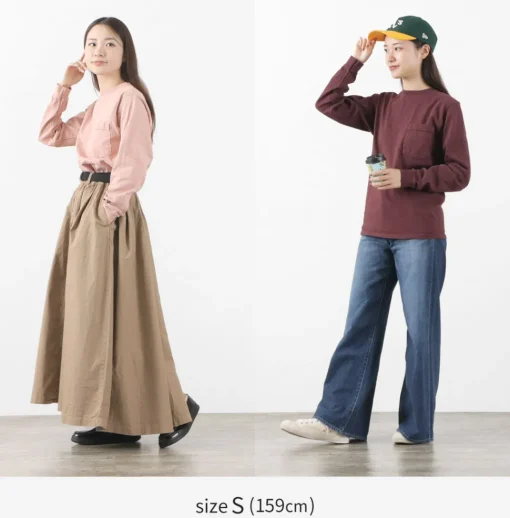 GOODWEAR / Crew Neck Pocket T-Shirt Long Sleeve