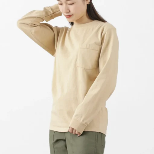 GOODWEAR / Crew Neck Pocket T-Shirt Long Sleeve