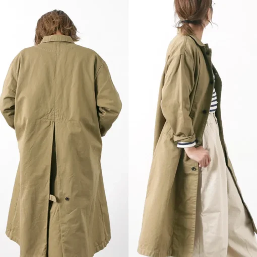 HARVESTY / Chino Cloth Overcoat