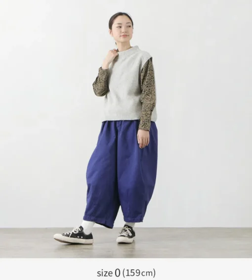 HARVESTY / Cotton Chino Circus Pants