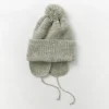 HIGHLAND 2000 / 3G Solid Bobcap Double Ear Cover and Pom Pom and Chin Rope (20cm)