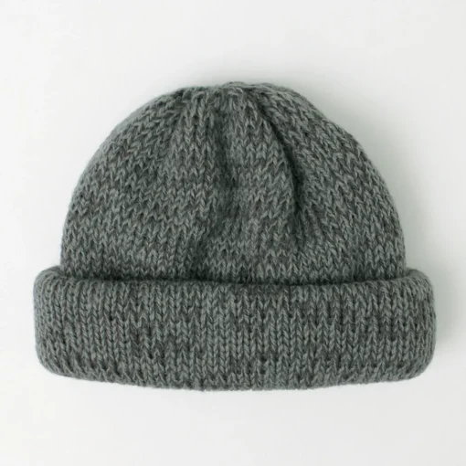 HIGHLAND 2000 / Merino Alpaca Tubular Bobby Cap (Double Turn Up)