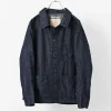 JAPAN BLUE JEANS / RJB7070 Summer French Coverall Jacket Cotton Linen Denim