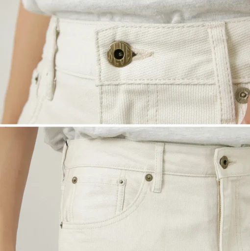 JAPAN BLUE JEANS / Straight pique pants