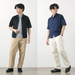 JOHN SMEDLEY / Sea Island Cotton 30 Gauge Knit Shirt