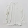 LACOSTE / Classic Fit Pique Long Sleeve T-Shirt