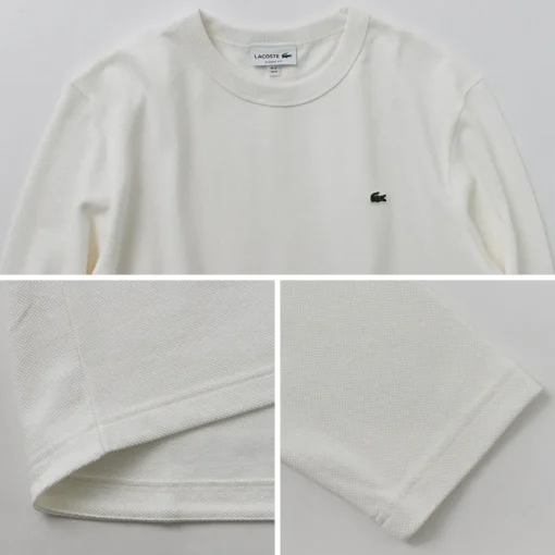 LACOSTE / Classic Fit Pique Long Sleeve T-Shirt