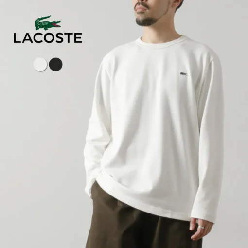 LACOSTE / Classic Fit Pique Long Sleeve T-Shirt