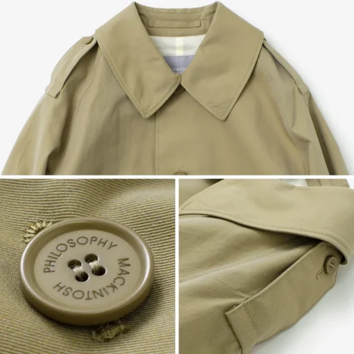 MACKINTOSH PHILOSOPHY GREY LABEL / Crawley motorcycle coat