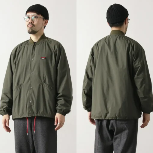 NANGA / Ribbed Collar Coach Jacket